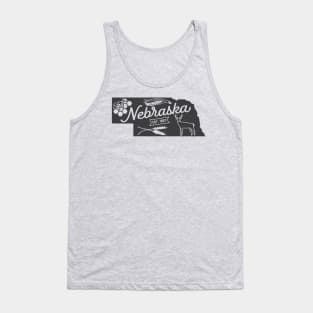 State of Nebraska Graphic Tee Tank Top